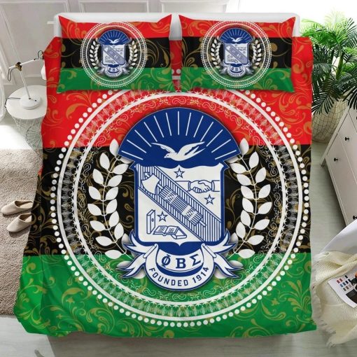 Black Greek – Phi Beta Sigma Fraternity Est 1914 3D Bedding Set