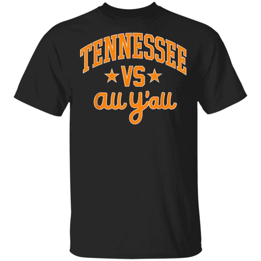 Tennessee Vs. All Y’all V Knoxville Volunteer Vintage Gift unisex T-shirt full size