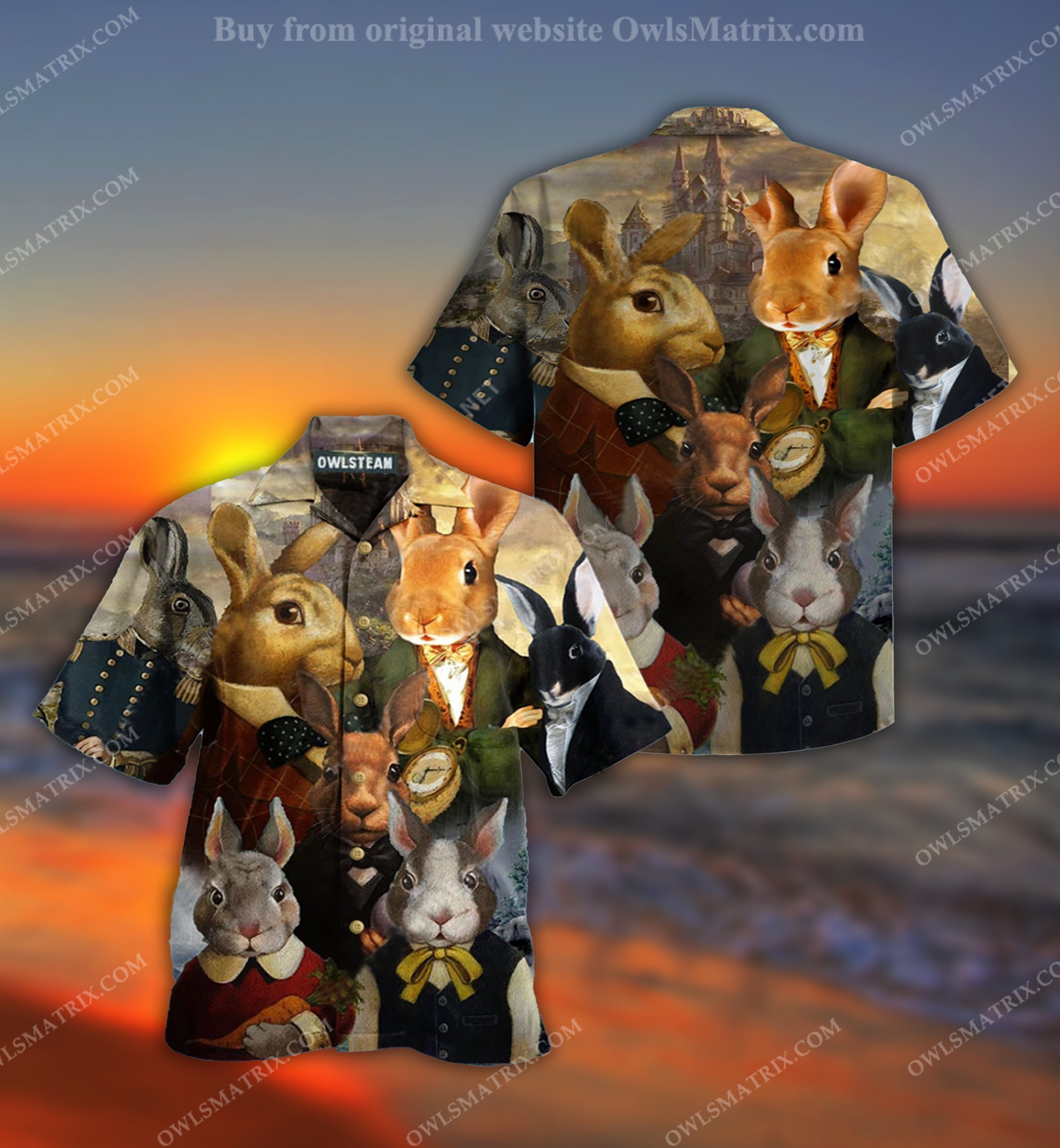 Rabbits Down The Rabbit Hole Edition – Hawaiian Shirt