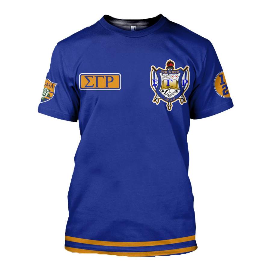 3D ALL OVER SIGMA GAMMA RHO HOODIE 25720191