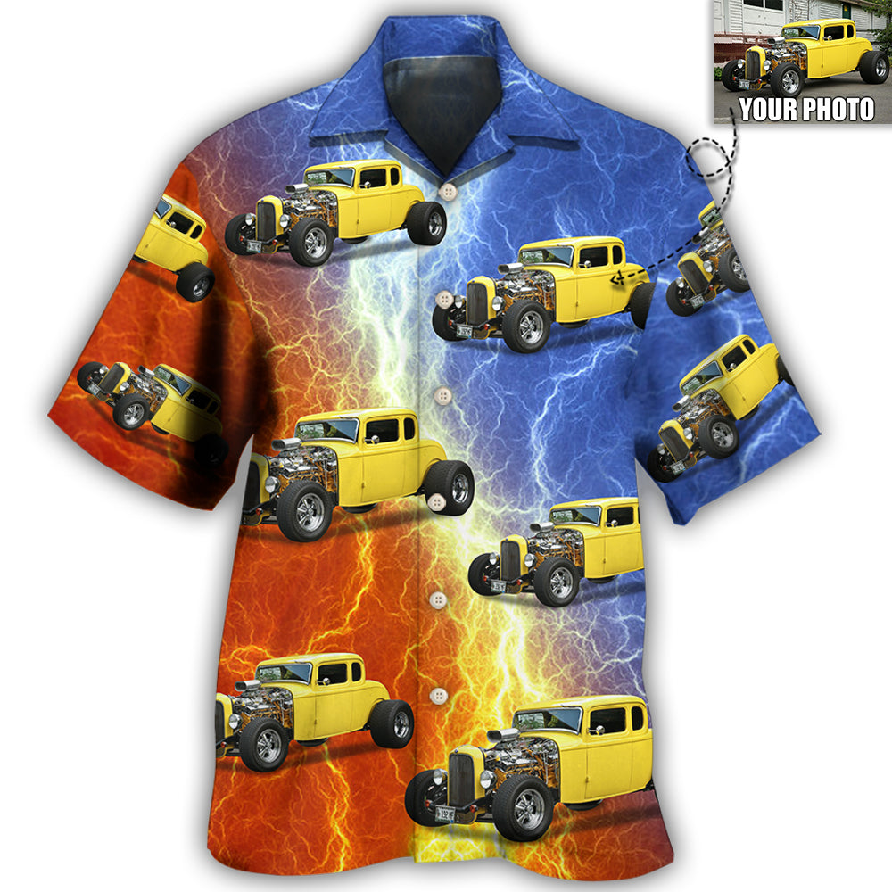 Hot Rod Various Style Custom Photo Hawaii Shirt Ha62434