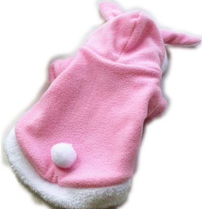 Pet Cat Clothes Mascotas Costume Clothes For Pet Hoodies Cute Rabbit Cat Clothing Puppy Fleece Warm Pet Cat Jacket Outfit alx