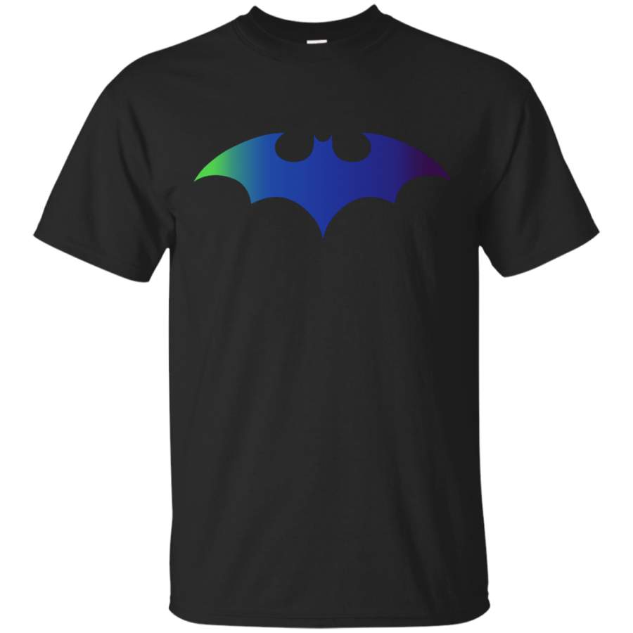 BATMAN – BATMAN 2002 style  cool blueish gradient T Shirt & Hoodie