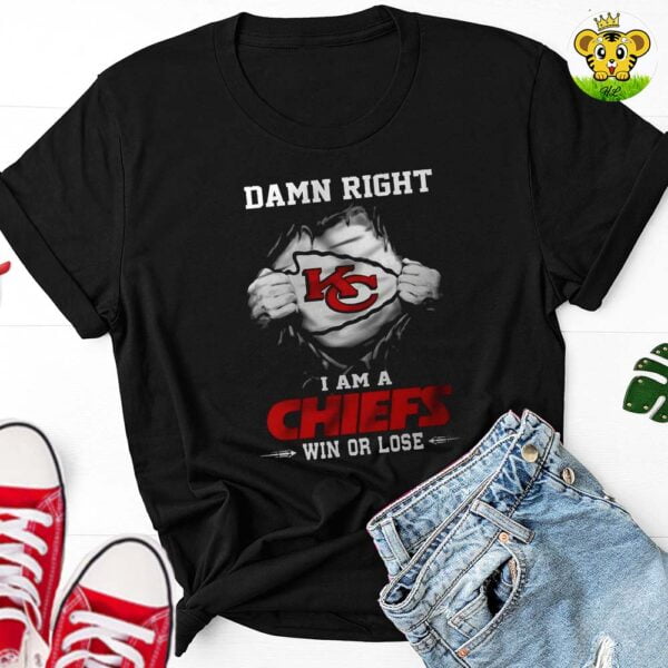 Damn Right I Am A Kansas City Chiefs T-Shirt