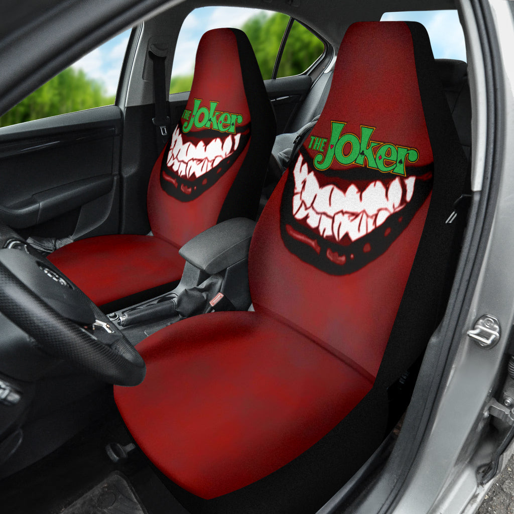 Peckshirt Joker The Clown Car Seat Covers Movie Car Accessories Custom For Fans At22062702 - Print In Your Way
