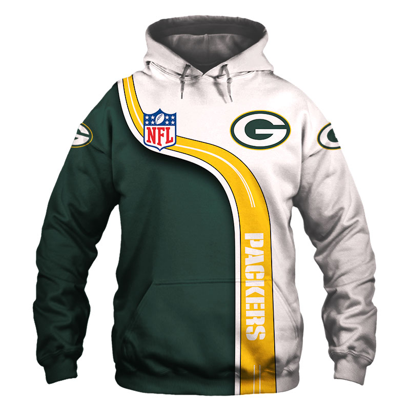 Green Bay Packers Hoodie 3D Cute Sweatshirt Pullover Gift For Fans