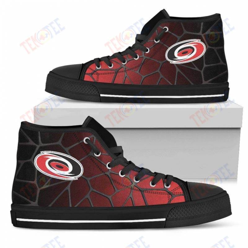 Mens Womens Carolina Hurricanes Gradient High Top Shoes Colors Air Cushionshoes TMT689