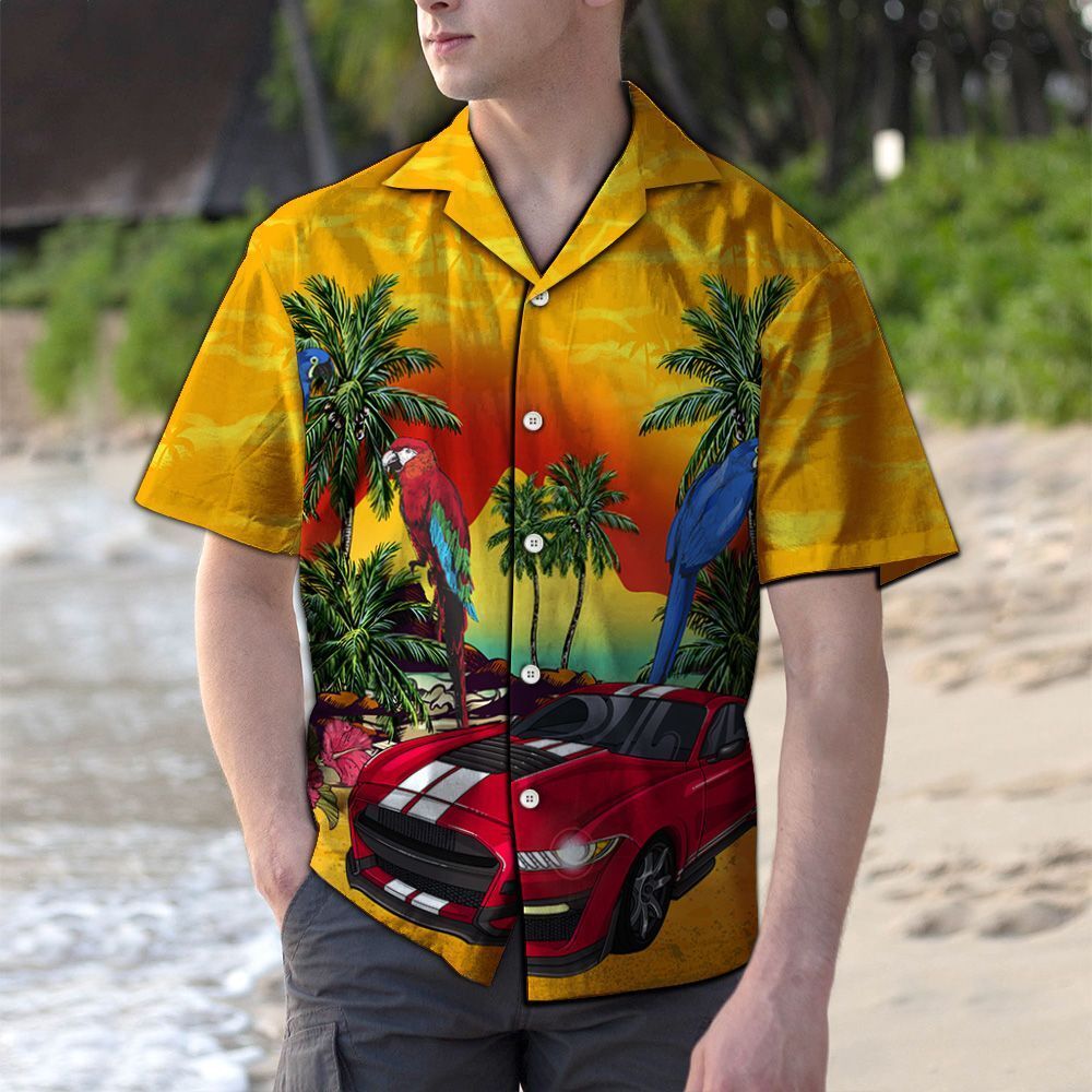 Vintage Mustang H28817 – Hawaiian Shirt