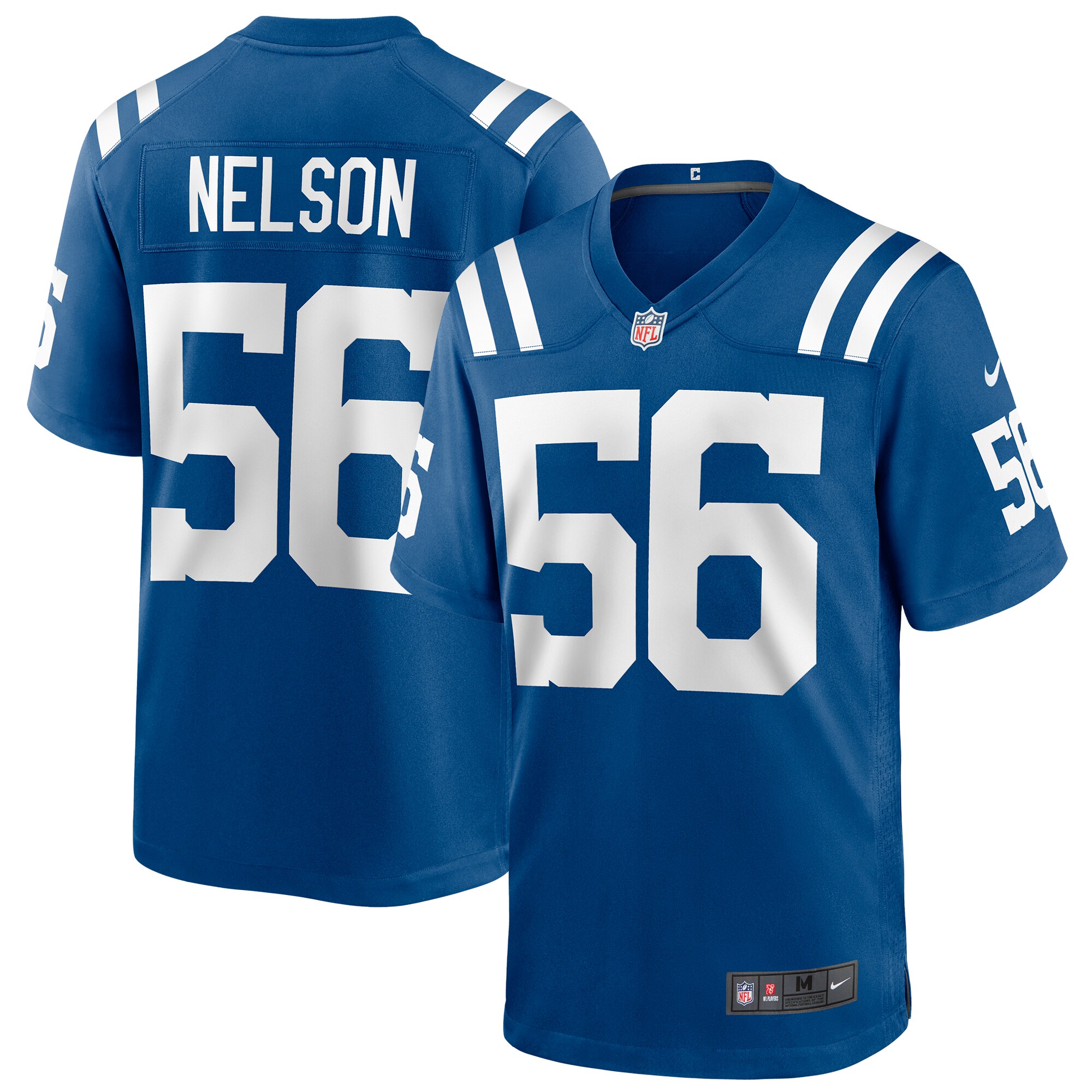 Quenton Nelson Indianapolis Colts Player Game Jersey – Royal