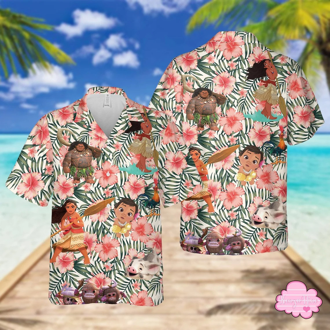 Tropical Moana Hawaiian Shirt 006