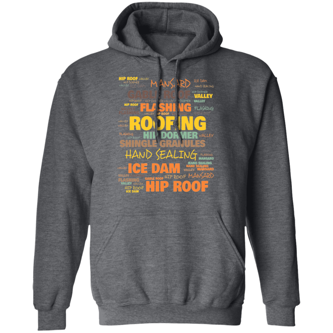 Roofing Hoodie Commonly Used Words Taxas Trend Shop