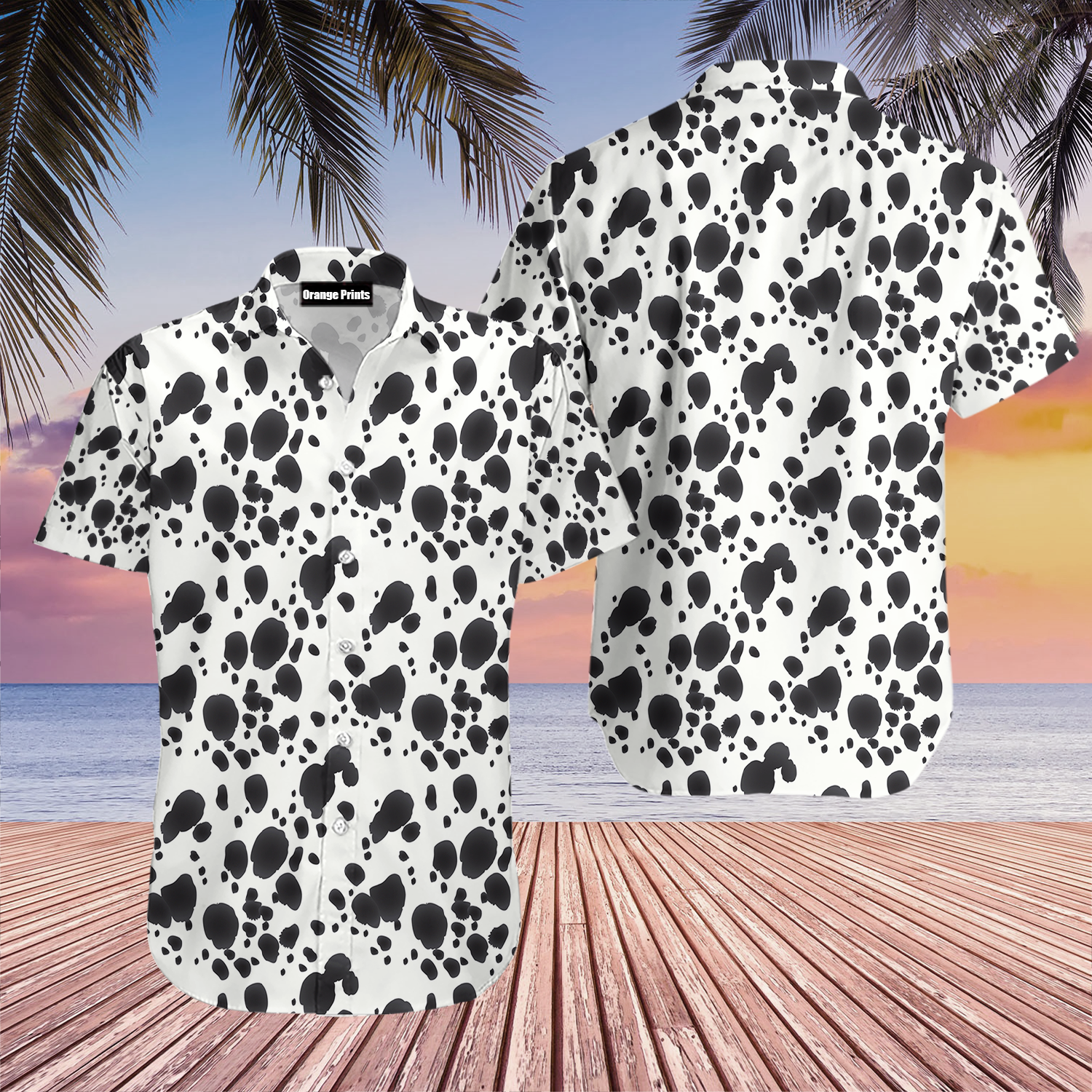 Dalmatian Aloha Hawaii Shirts For Men Women Ha86751