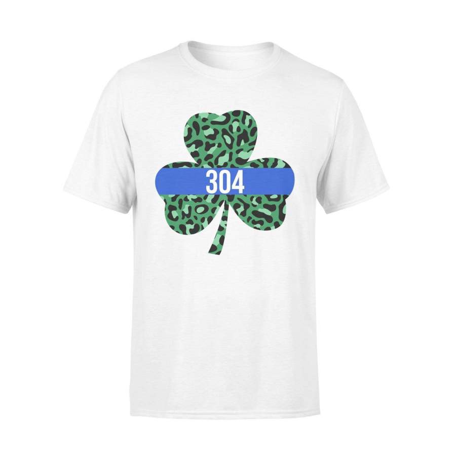 TBL – St Patrick Day Irish Leopard Shamrock Personalized Shirt – Standard T-shirt – DSAPP