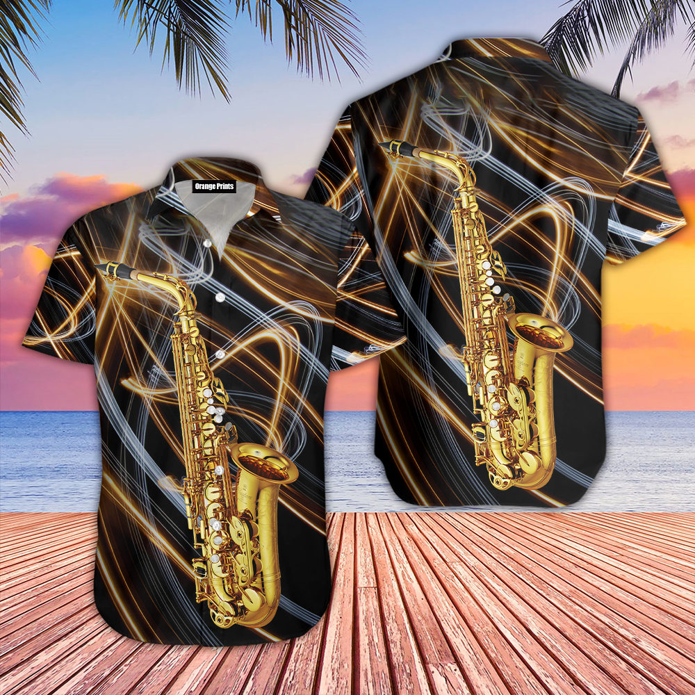 The Saxophone Art Aloha Hawaii Shirts For Men Women Ha93651