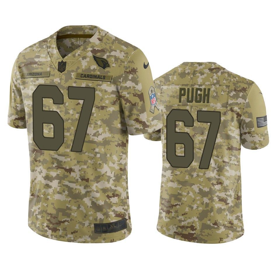 Arizona Cardinals Justin Pugh Jersey NFL Camo Salute To Service