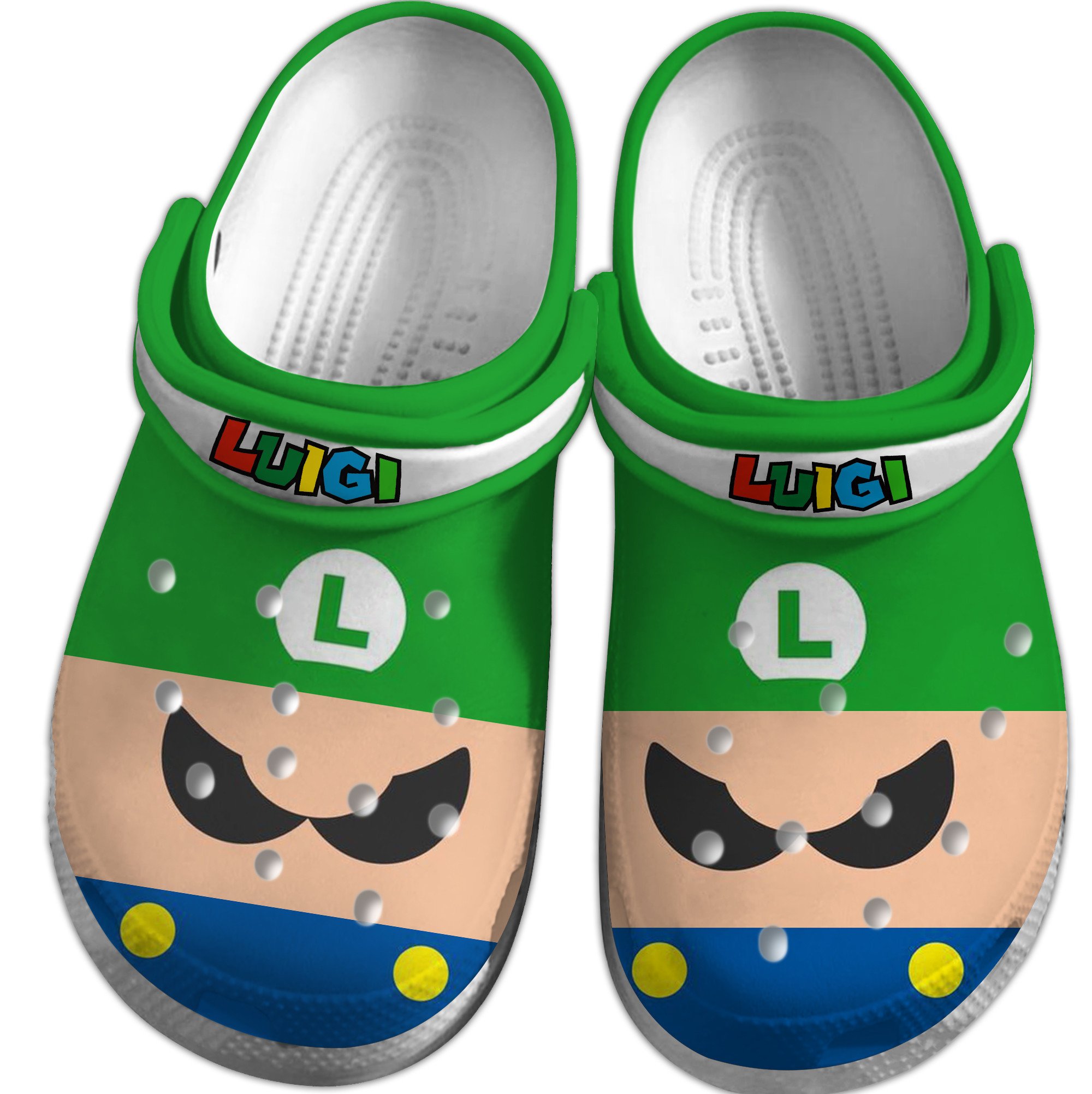 Super Mario Game Movie Crocs Crocband Clogs Shoes Comfortable For Men Women and Kids 17