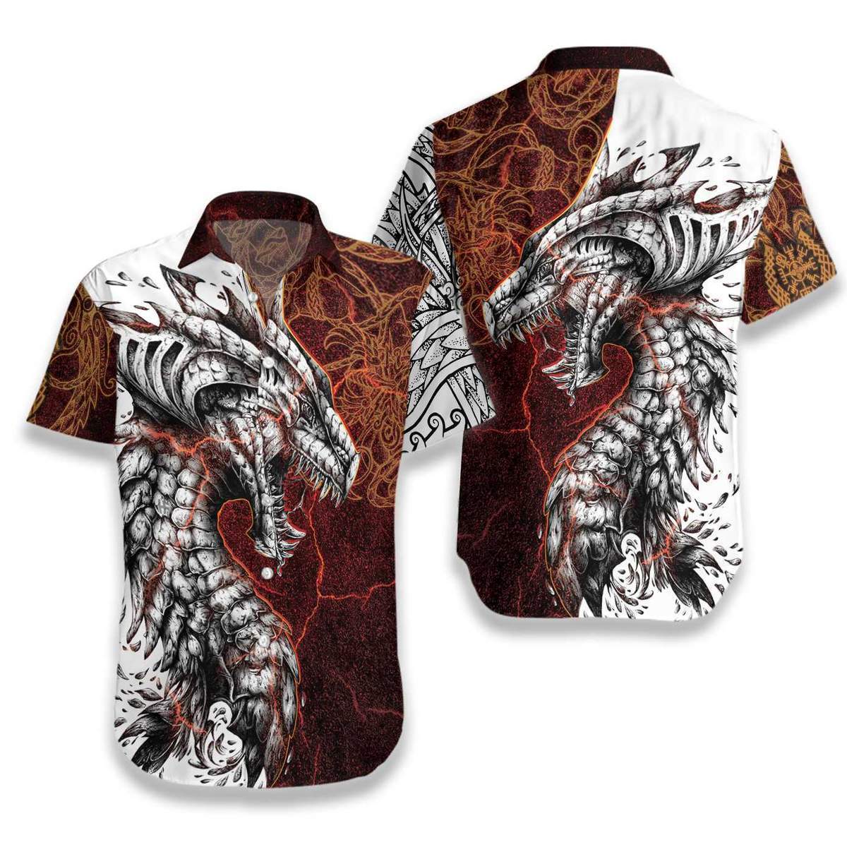 Dragon Tattoo Aloha Hawaii Shirts For Men Women Ha44850