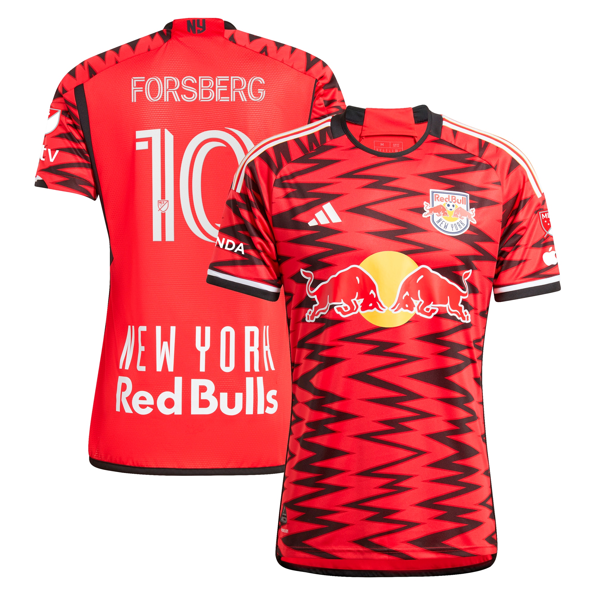 Emil Forsberg New York Red Bulls 2024 Legacy Authentic Player Jersey  Red