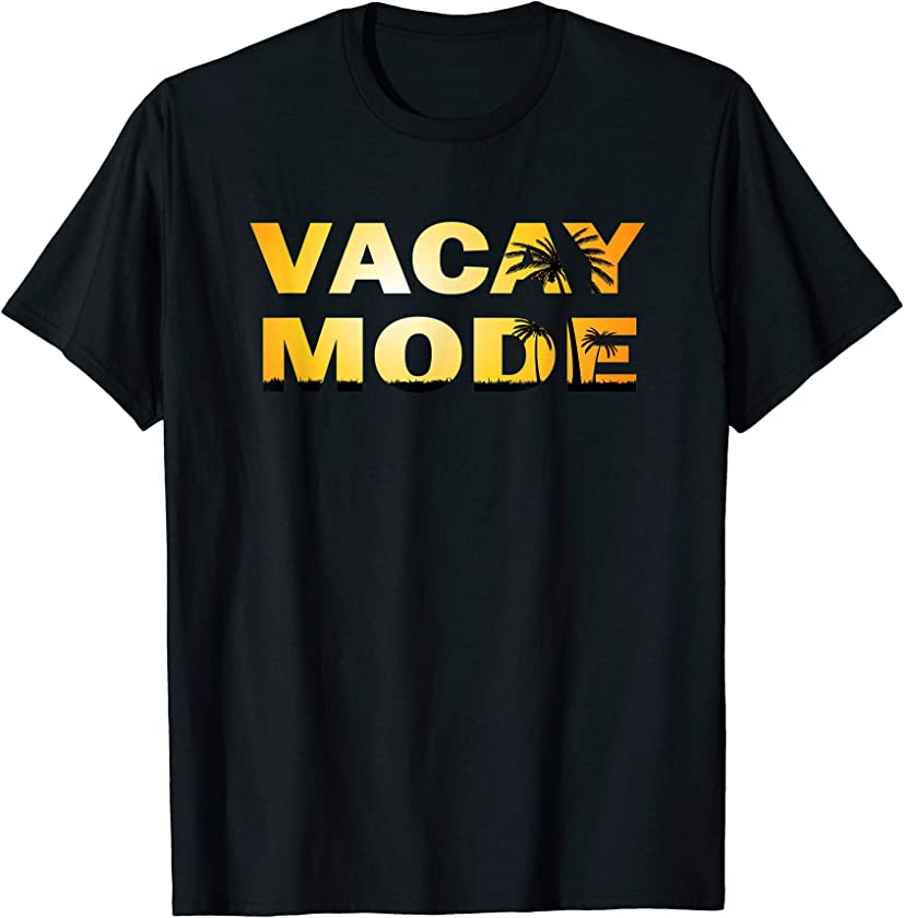 Vintage Vacay Mode Summer Vacation T-Shirt Gift for men