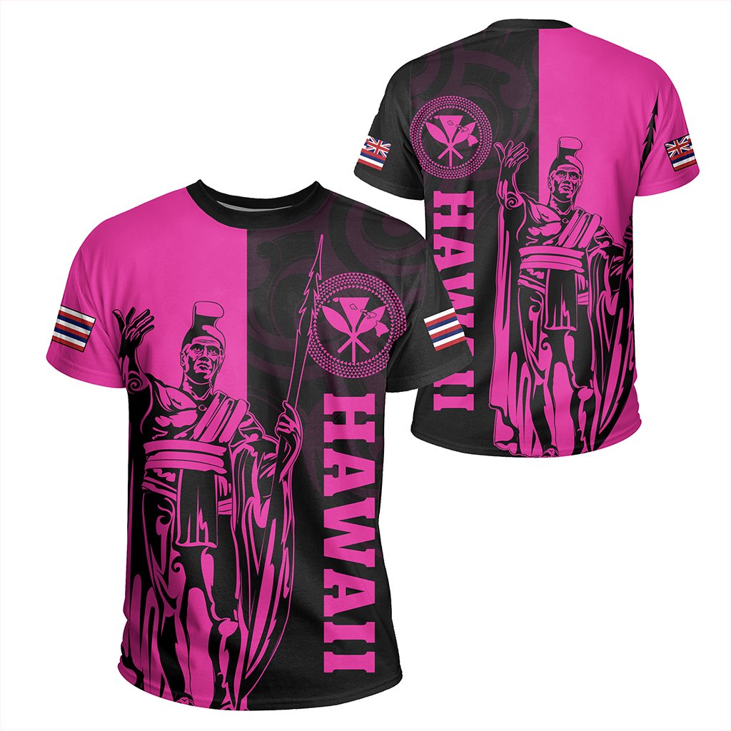 Hawaiian King Polynesian Lawla Style Pink Ah Ha51928