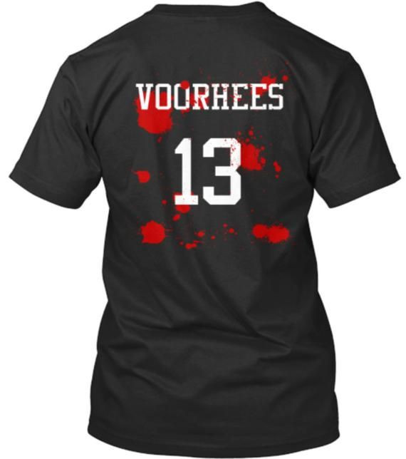 Voorhees 13 Jason Halloween Scary Horror Movie Shirt