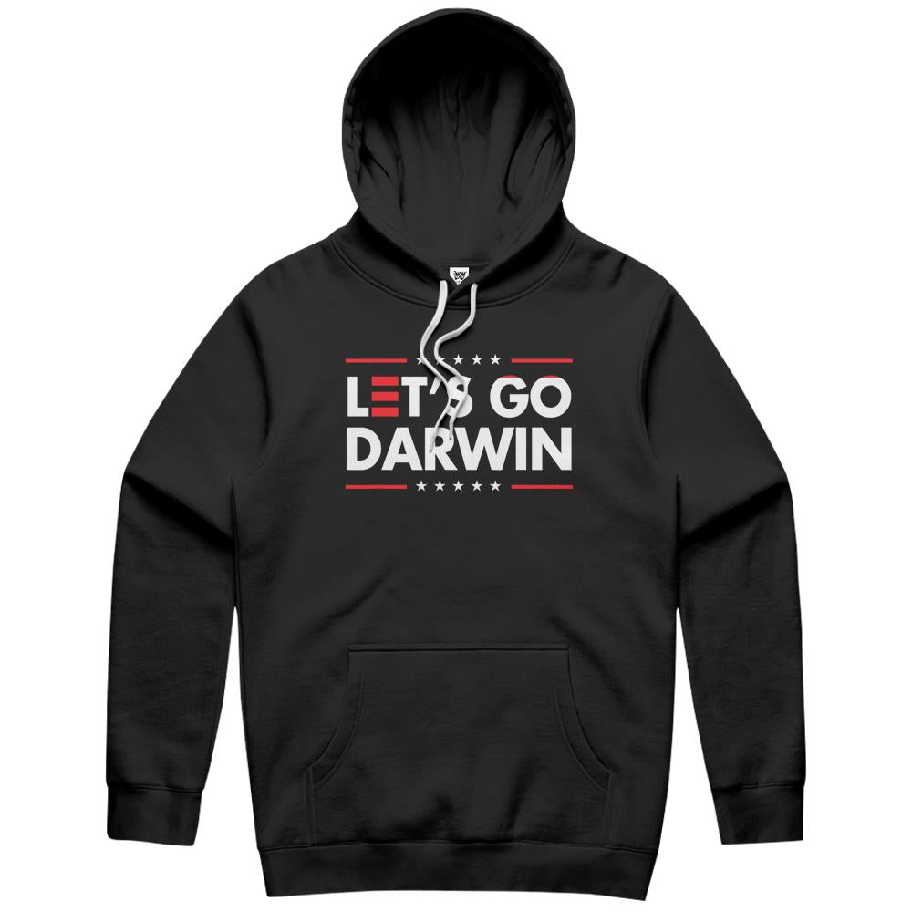 Funny Let’S Go Darwin Shirt Charles Darwin Quote Hoodie