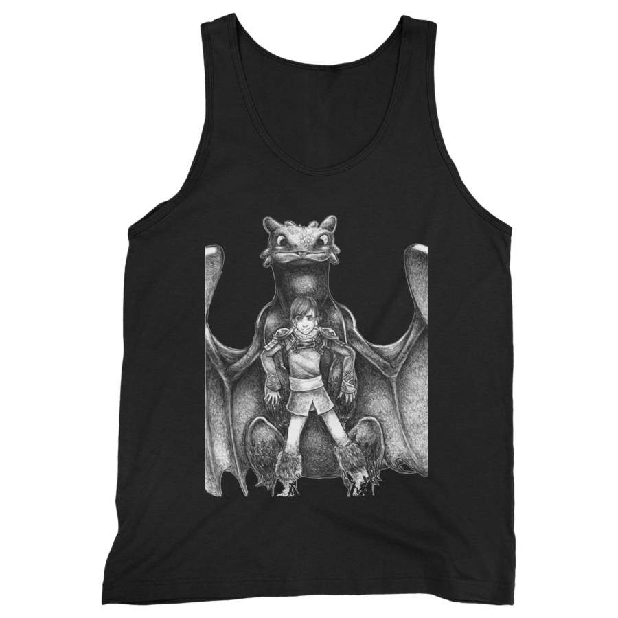 How To Train Your Dragon Toothless Man’s Tank Top