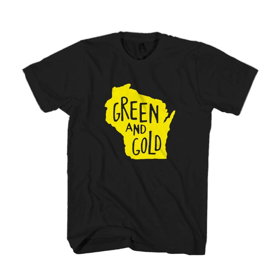 Green Bay Packers Green And Gold Aaron Rodgers Gift For Her Man’s T-Shirt