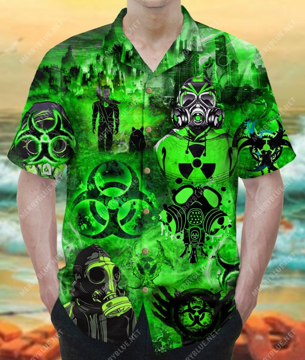 Mess With Me I Get Paid To Shoot People Radiation Unisex Hawaii Shirt Ha84080