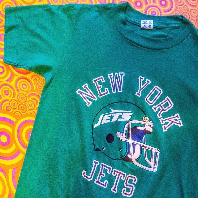 Vintage 1980S New York Jets Shirt Tag 17 If Depop Shirt