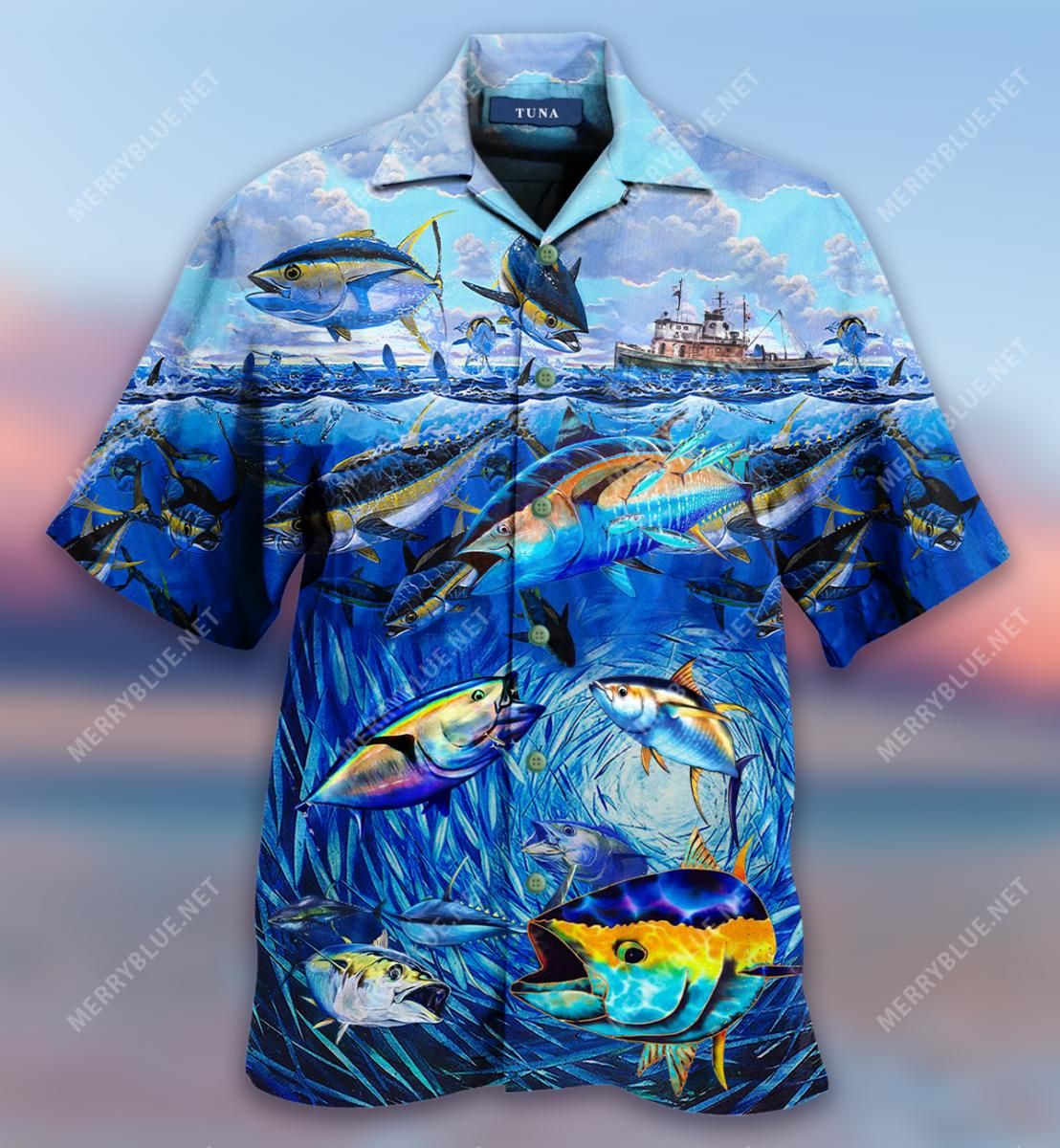 There Is Plenty Of Tuna Fish In The Sea Aloha Hawaiian Shirt Colorful Short Sleeve Summer Beach Casual Shirt For Men And Women