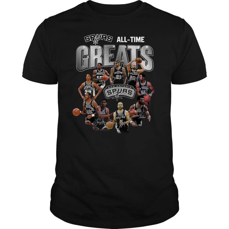 San Antonio Spurs Time Greatest Players Shirt Trending T Shirt 2020