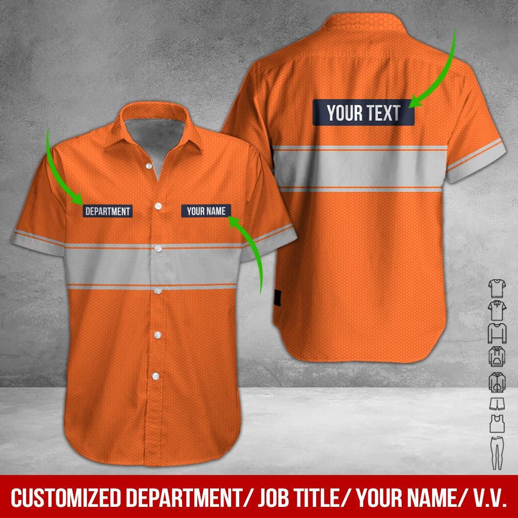 Workwear Custom Name Hawaii Shirt For Men Women Ha77452