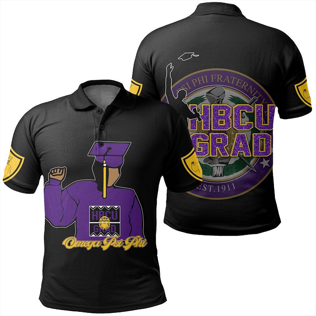 Fraternity Polo – Omega Psi Phi Hbcu Style Polo Shirt