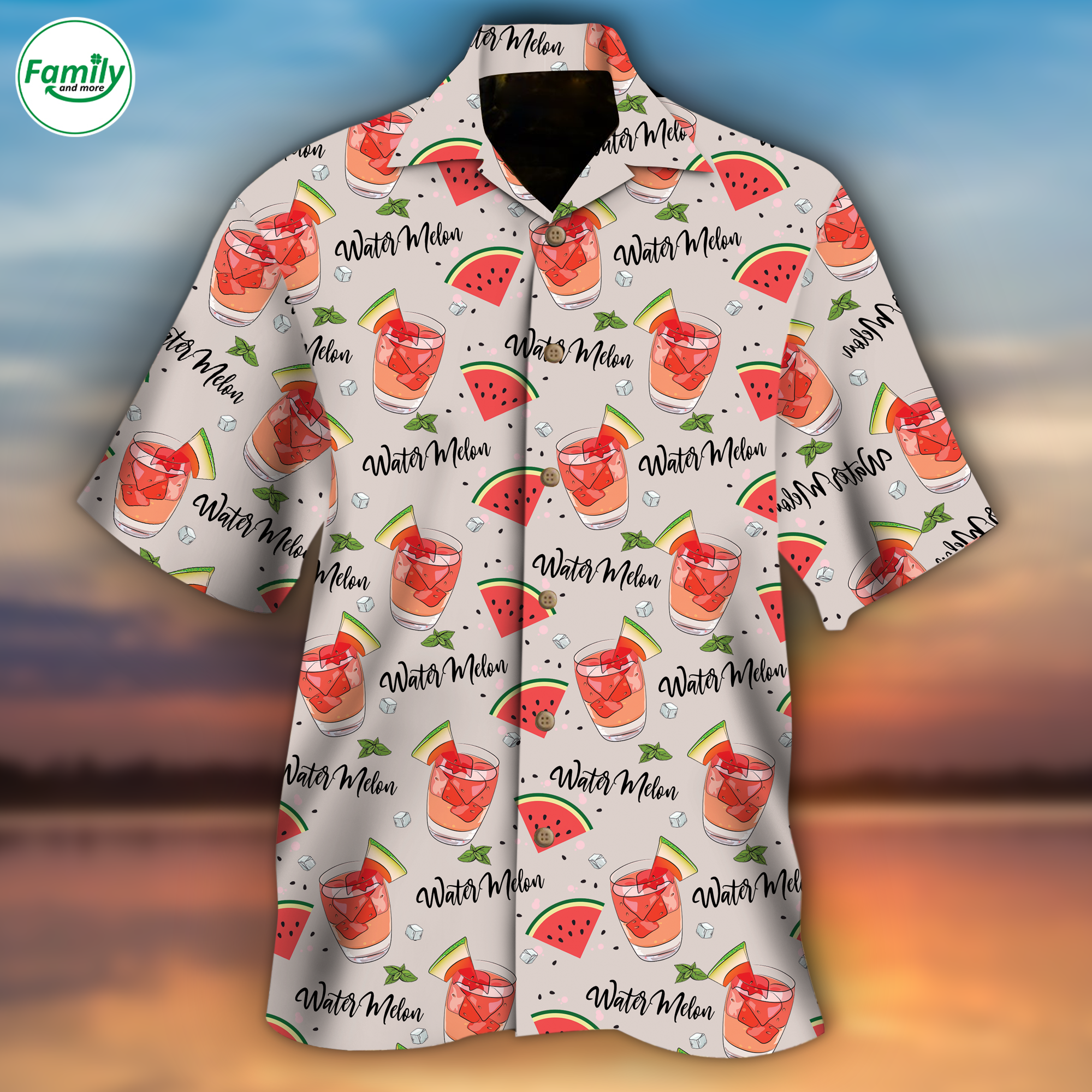 Watermelon Hawaiian Shirt – Nt048