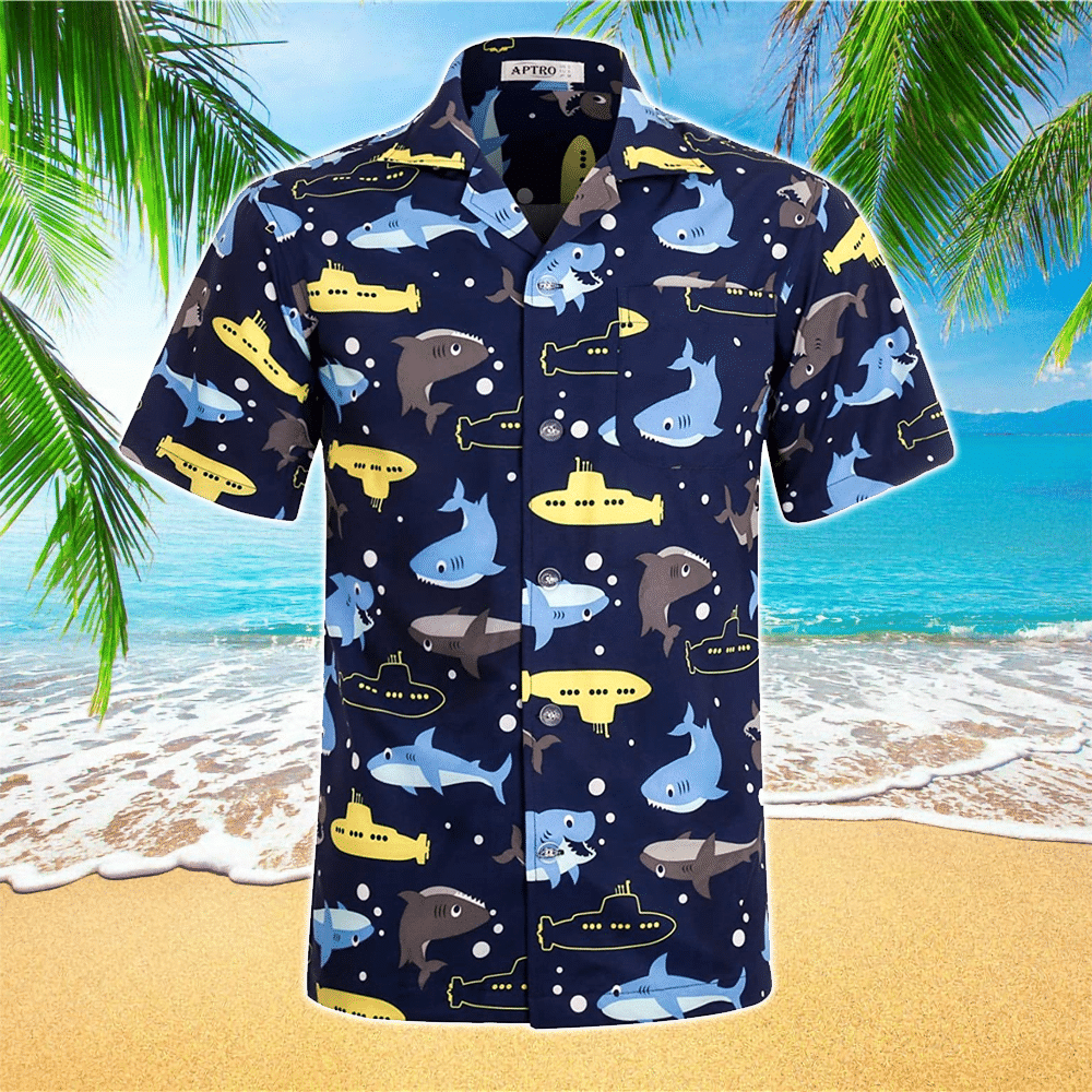 Best Shark Hawaiian Shirt, Perfect Hawaiian Shirt For Shark Lover