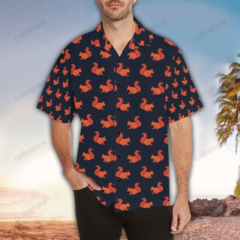 Squirrel Hawaii Perfect Shirt Aloha Ha80910