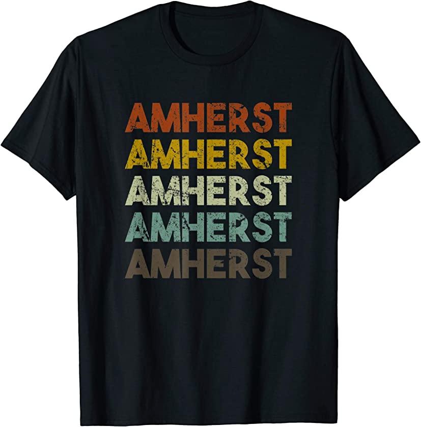 Amherst, Massachusetts – Retro Vintage Shirt