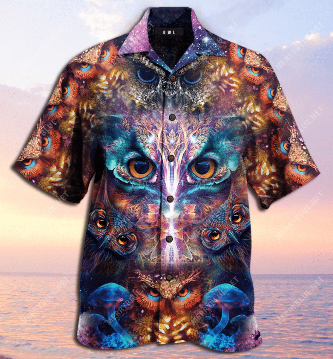 Cover Your Body With Amazing Awesome Owl Unisex Hawaii Shirt Ha4678