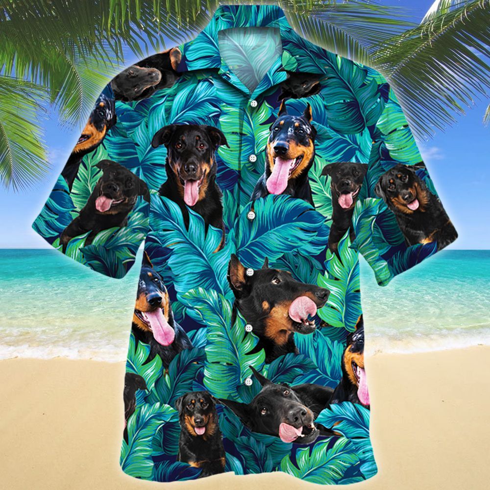 Beauceron Dog Lovers Hawaiian Shirt Ha106706