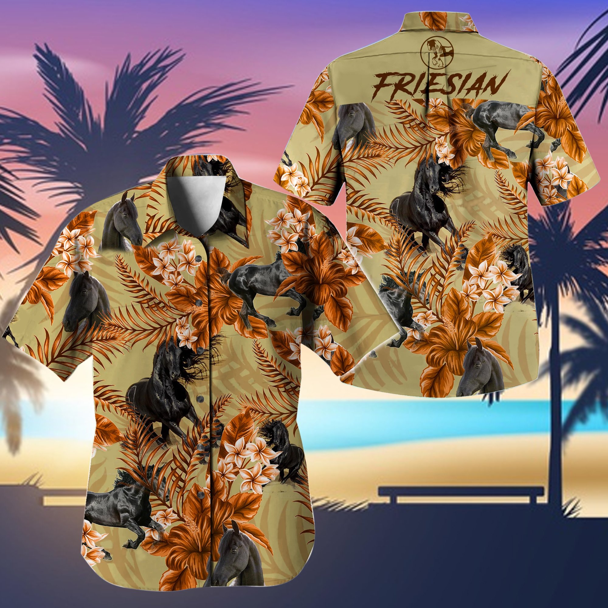 Horse Hawaii Shirt Unisex Adult Ha3666