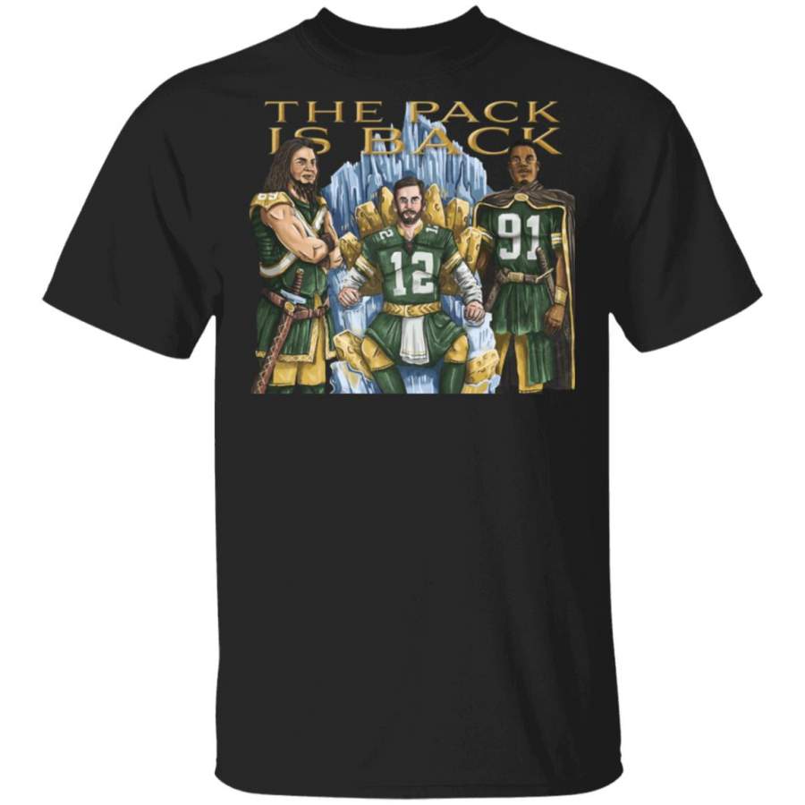 Nice Green Bay Packers The Pack Is Back Shirt Long Sleeve Hoodie