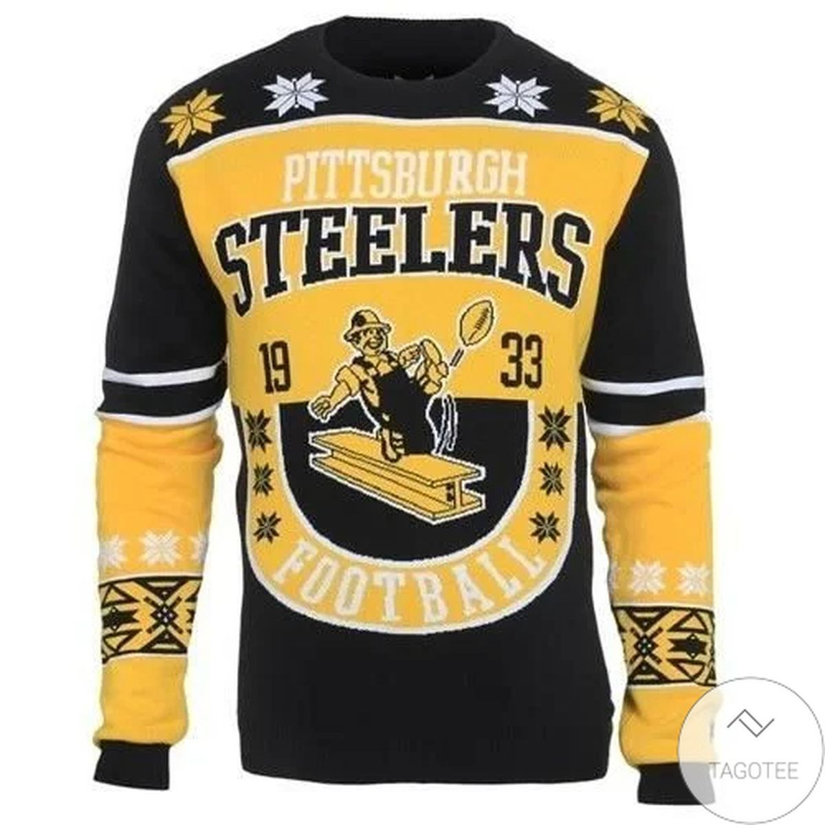 Pittsburgh Steelers Ugly Christmas Sweater, All Over Print Sweatshirt