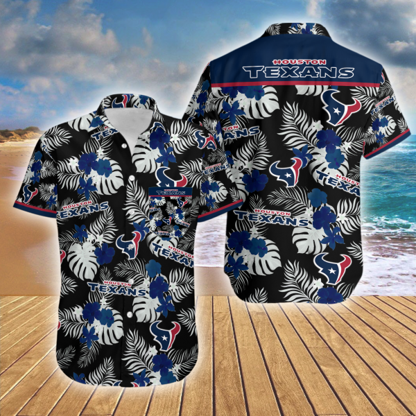 Hawaiian Shirt Island Houston Texans Summer Button Up Ha62554