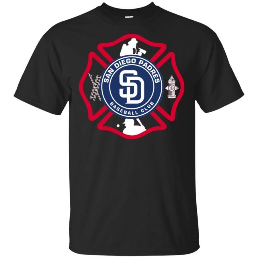 This Firefighter Loves San Diego Padres T-shirt Fan