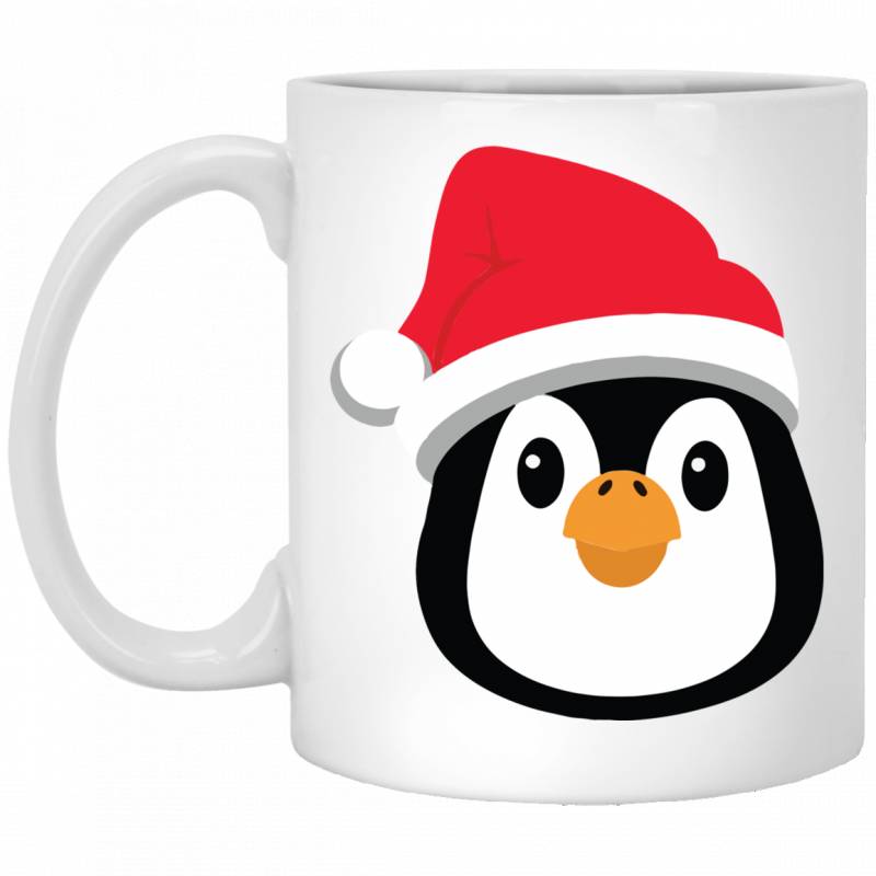 Cute penguin, Merry Christmas Mugs