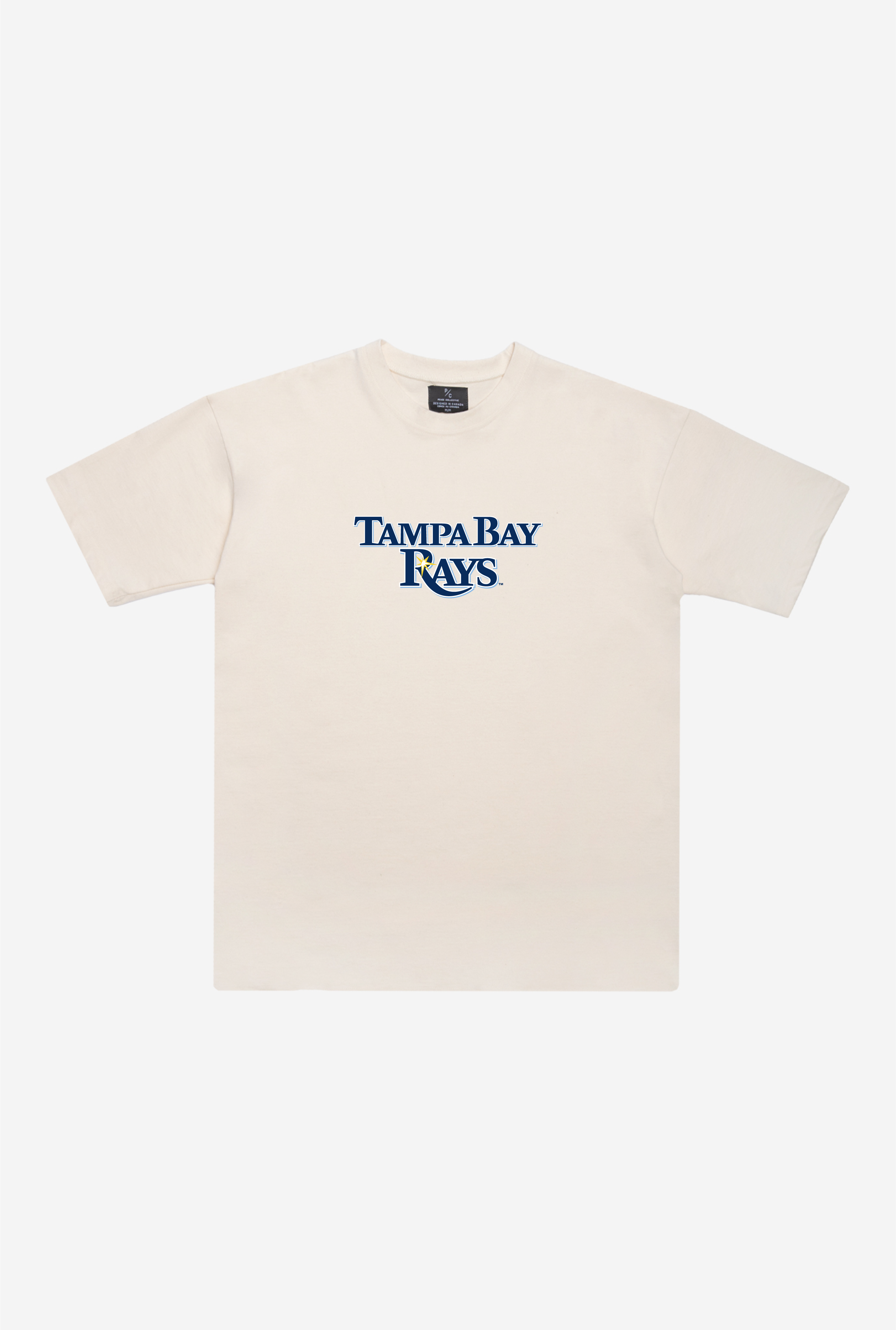 Tampa Bay Rays Heavyweight T-Shirt – Natural