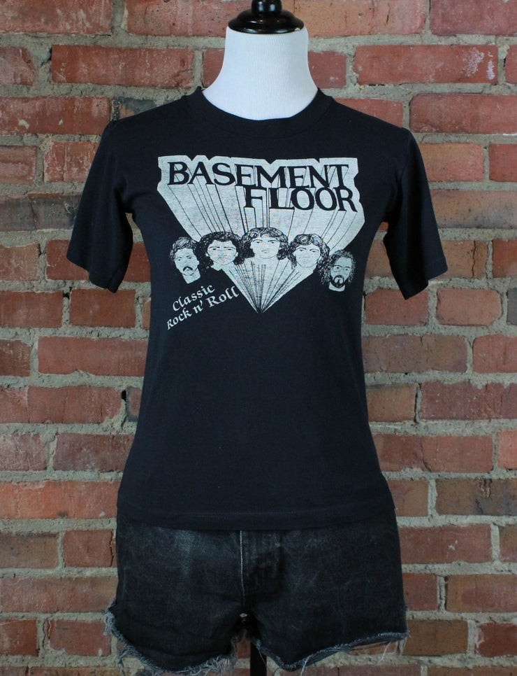 Vintage 80 S Baset Floor Concert Shirt