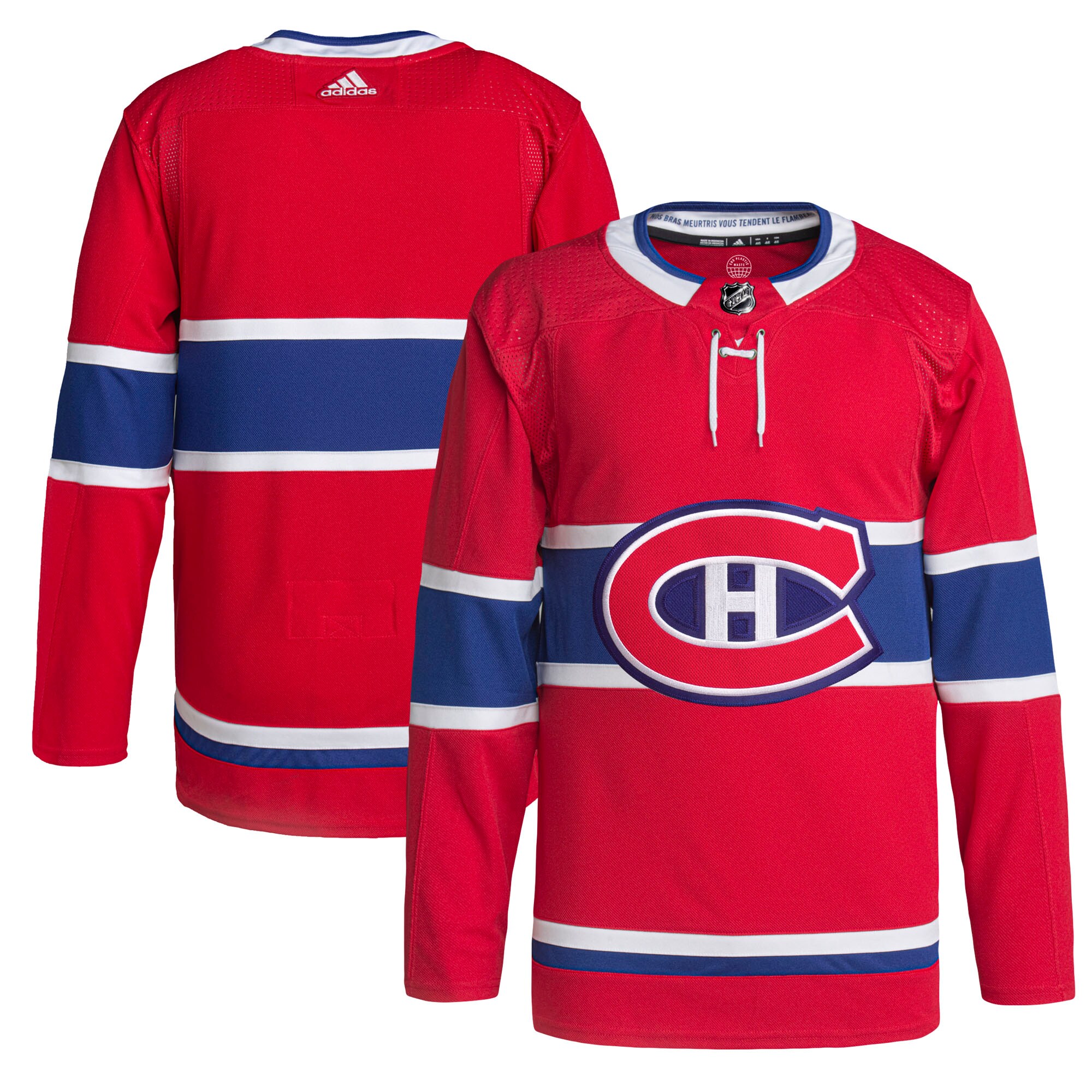 Men's Montreal Canadiens adidas Red Home Primegreen Authentic Pro Jersey