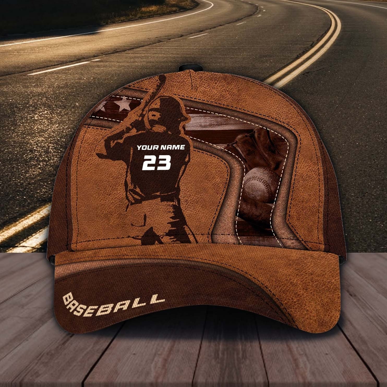 Personalized Baseball Cap Gift For Son, Baseball Hat Custom Name And Number For Baseball Players